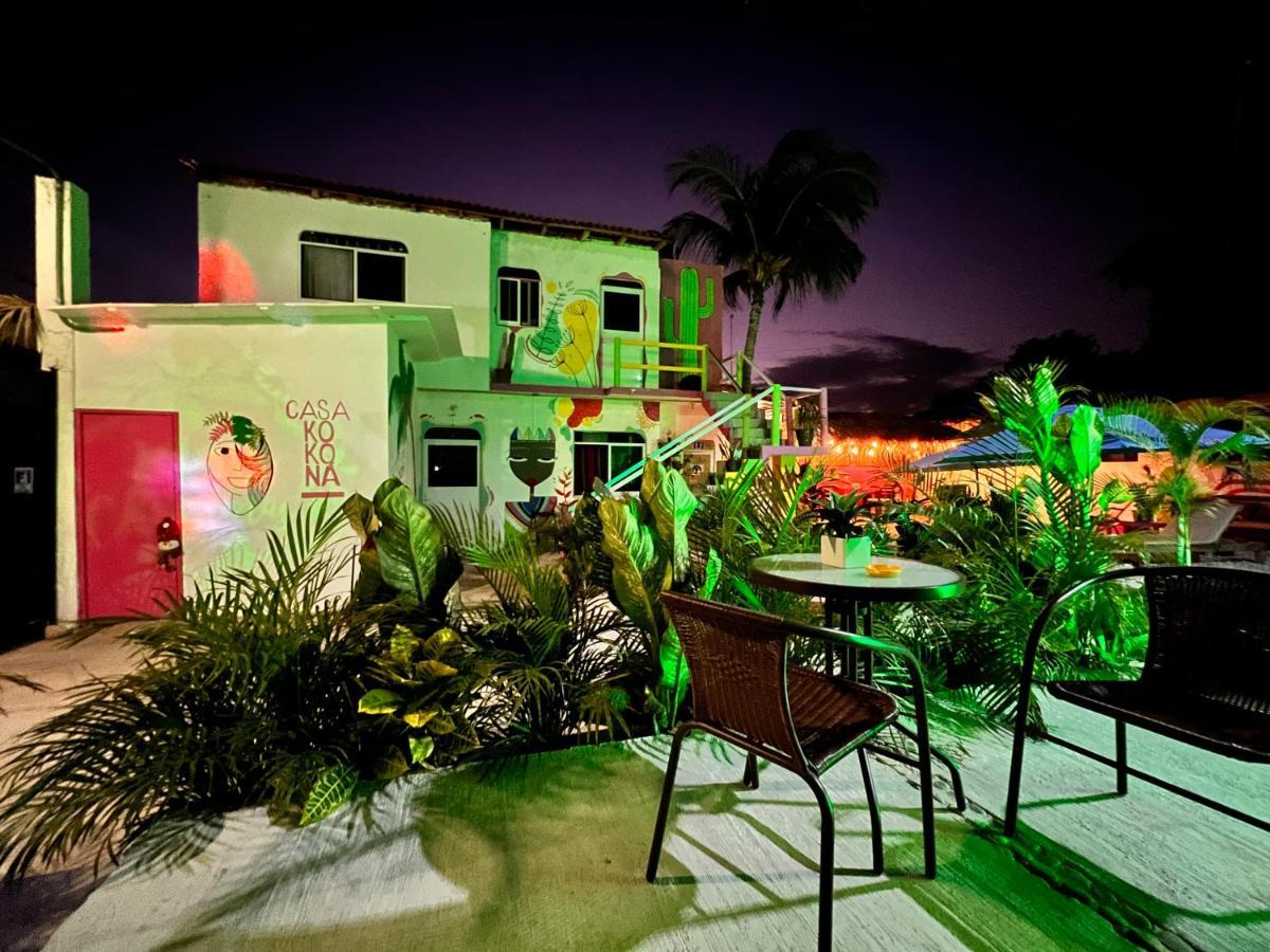 Casa kokoná Hotel Puerto Escondido  Kültér fotó